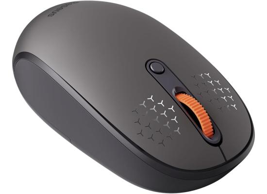 Baseus F01B Tri-Mode Wireless Mouse | Lightweight, Silent Buttons DPI-800/1000/1600 - Gray